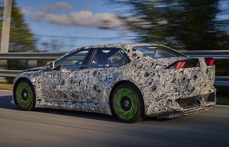 prototype de développement BMW Vision Heart of joy