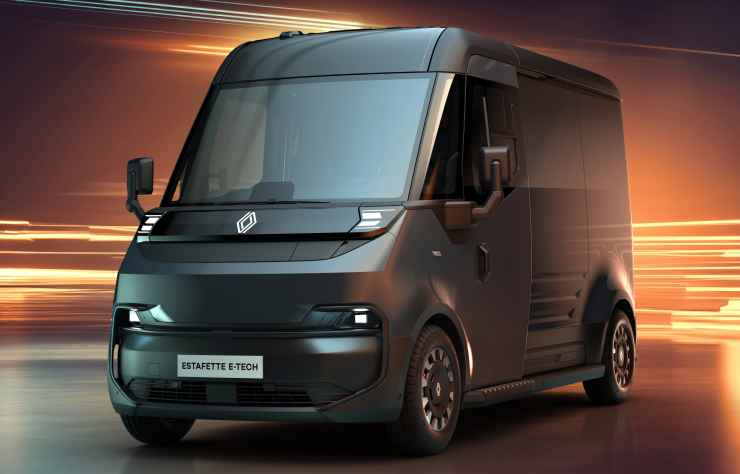 nouvelle Renault Estafette électrique