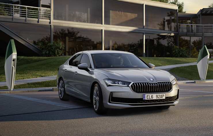 Skoda Superb iV berline hybride rechargeable