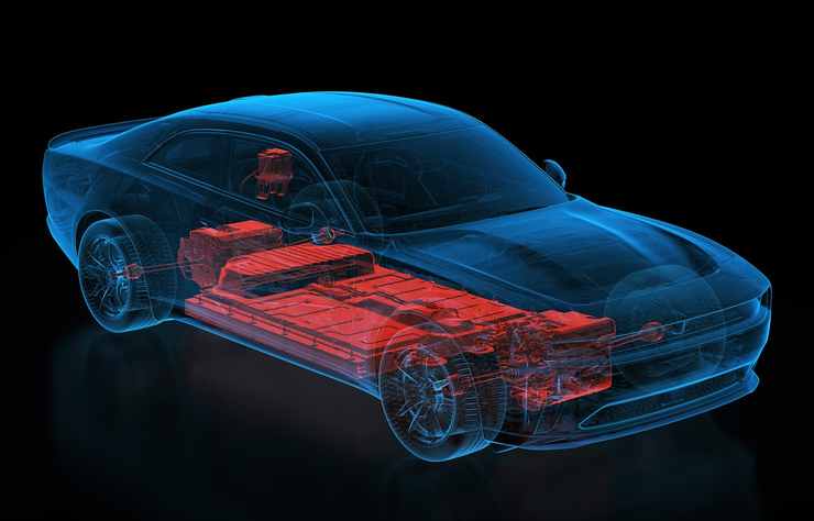 La Dodge Charger du groupe Stellantis avec la batterie solide de Factorial