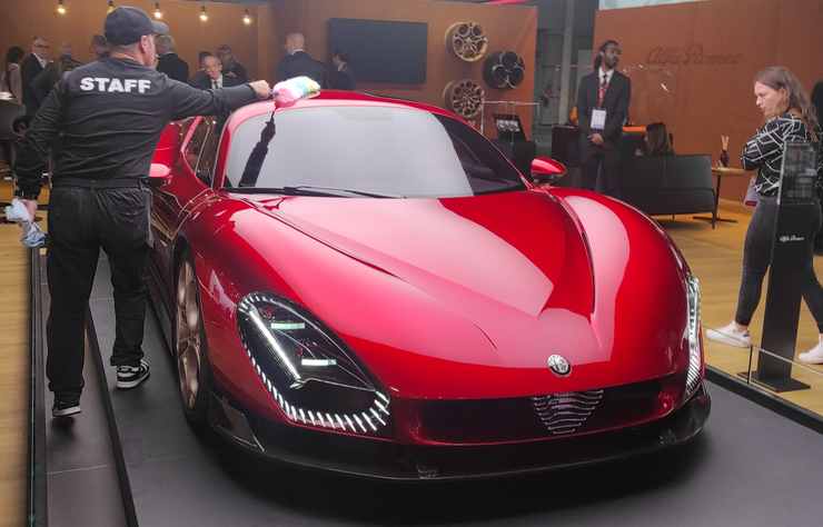 le salon de l'auto de Paris, le Mondial