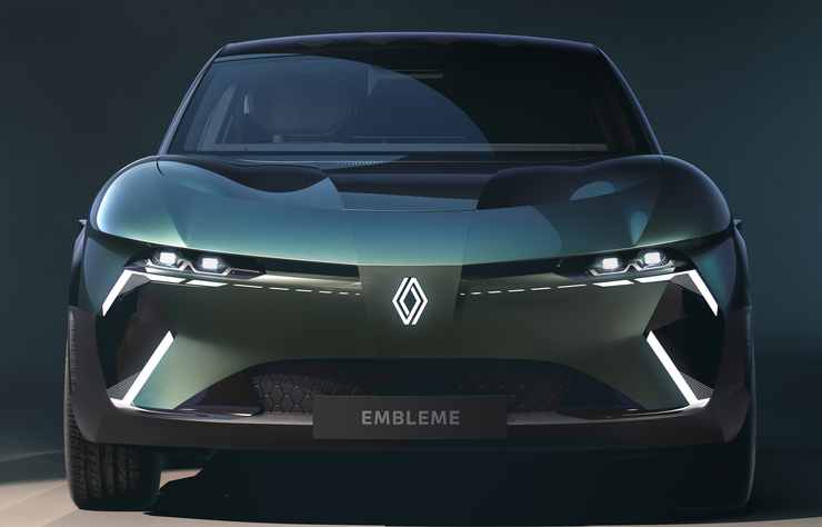 concept électrique à hydrogène Renault Embleme