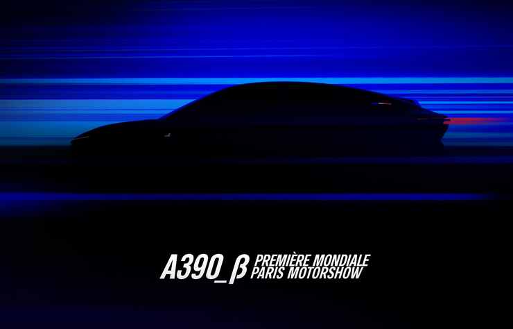 esquisse concept Alpine A390