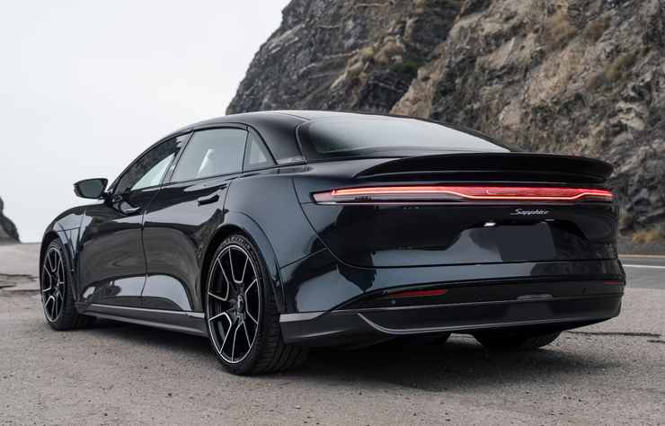 Lucid Air blindée par U.S. Armor