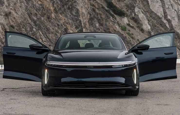 Lucid Air blindée par U.S. Armor