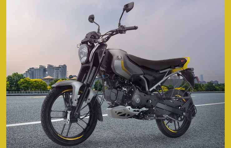 moto indienne Bajaj Freedom 125 au gaz naturel