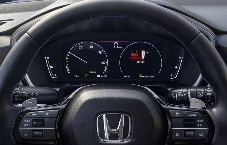 Honda CR-V électrique avec une pile à combustible à hydrogène