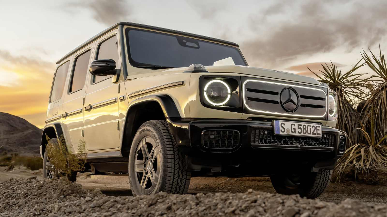 Mercedes G580 électrique, le Panzer passe la barre des 3 tonnes