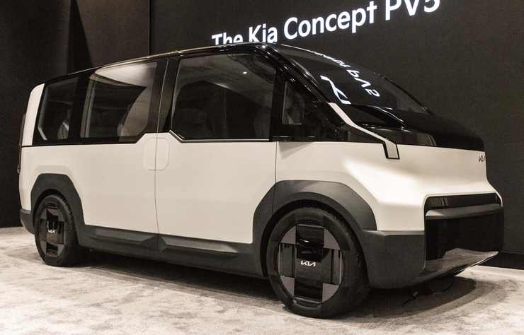 concept électrique Kia PV5