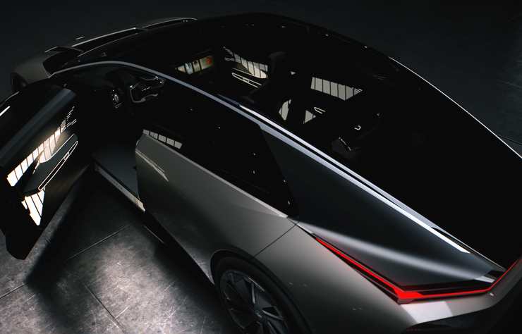 concept électrique Lexus LF-ZC