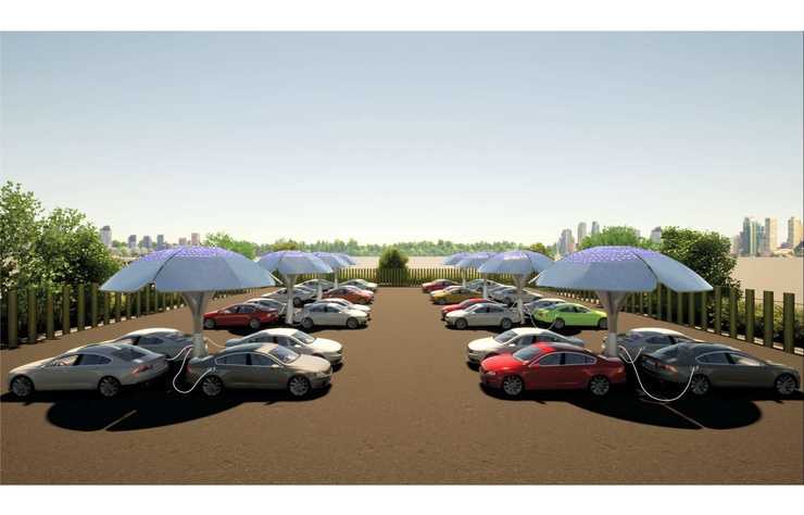 SolarTree parking