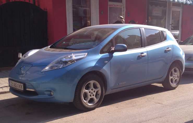 Nissan Leaf en Bulgarie