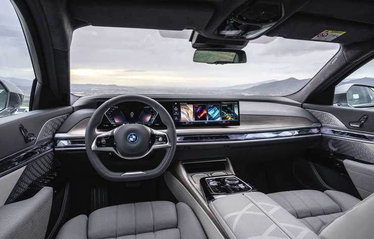 limousine électrique BMW i7