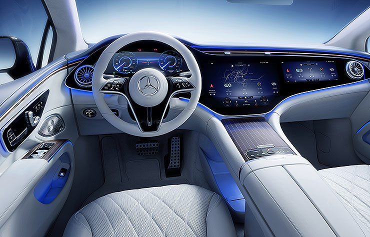 Intérieur Mercedes EQS