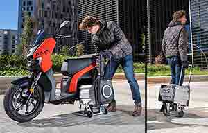 Honda, KTM, Piaggio et Yamaha pour des batteries amovibles standardisées
