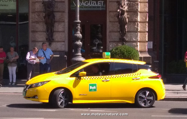Nissan Leaf à Budapest