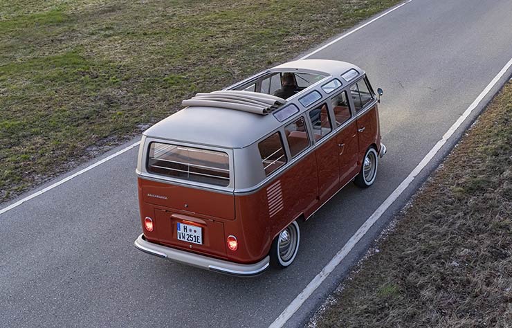 1966 Volkswagen E-Bulli électrifié