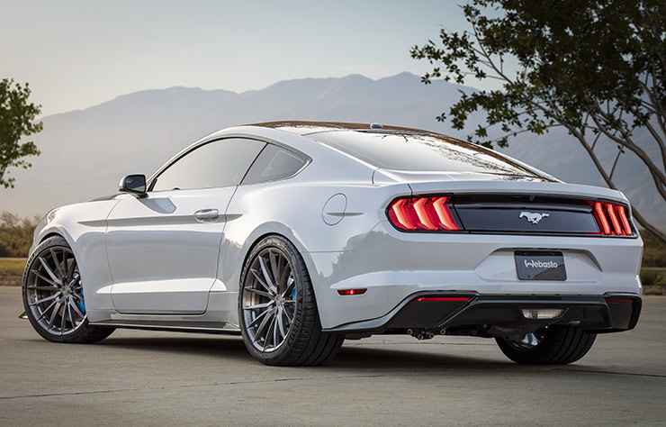 Concept de Ford Mustang Lithium électrique