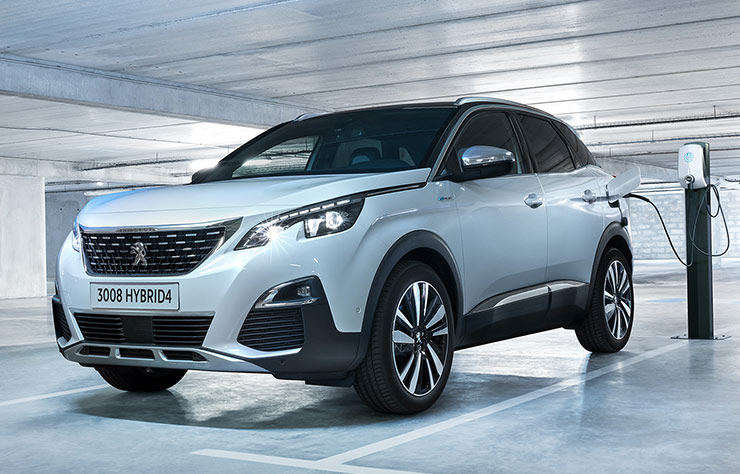 Peugeot 3008 Hybrid4 hybride rechargeable