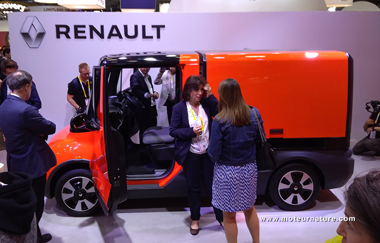 Démonstrateur technologie Renault EZ-Flex pour les livraisons urbaines