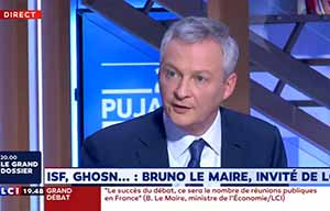 Carlos Ghosn : Bruno Le Maire officialise la défaite de la France