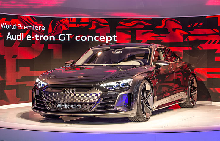 Audi e-tron GT concept électrique