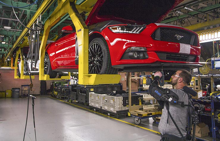 Exosquelette chez Ford