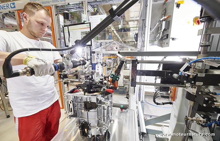 Production de moteurs électriques à Gyor en Autriche