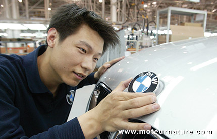 Usine de batteries BMW Brillance en Chine