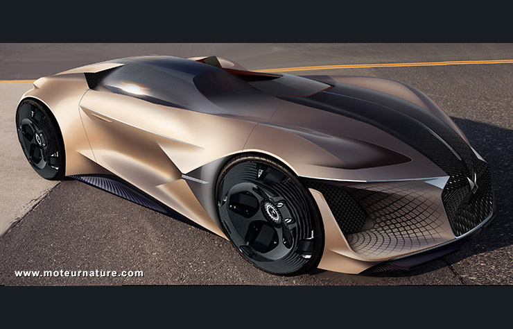 DS X E-TENSE Concept électrique