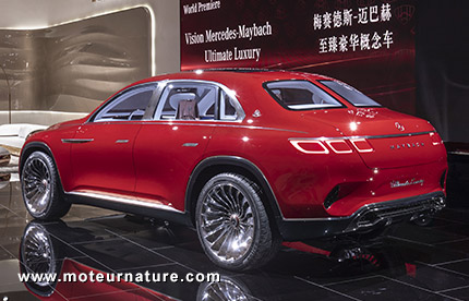 Vision Mercedes-Maybach Ultimate Luxury concept électrique