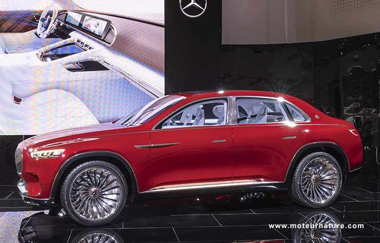 Vision Mercedes-Maybach Ultimate Luxury concept électrique