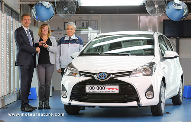 100 000 hybrides Toyota en France