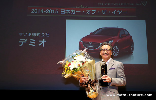 La Mazda 2 voiture de l'année au Japon