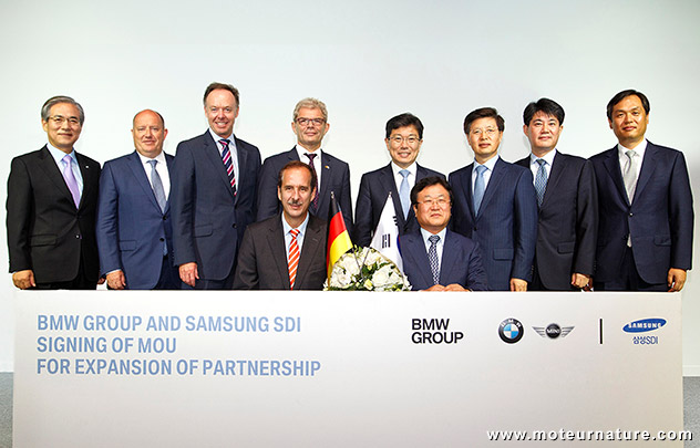 BMW et Samsung SDI renforcent leur partenariat