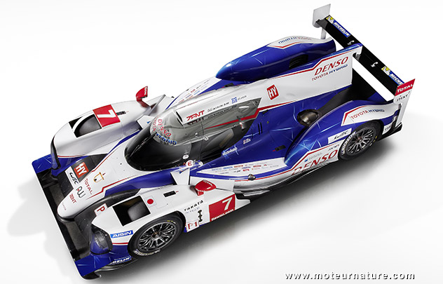 Toyota TS040 hybride de compétition