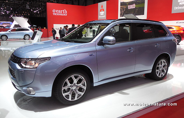 Mitsubishi Outlander hybride rechargeable