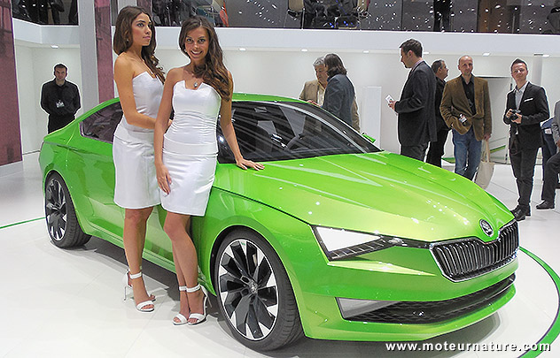 Skoda VisionC GNV concept