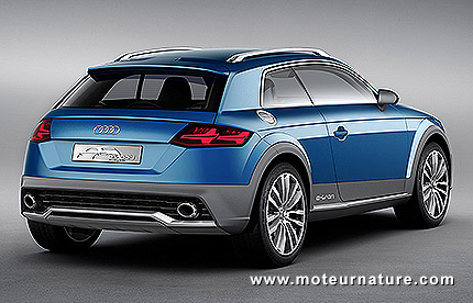 Audi allroad shooting brake plug-in hybrid concept