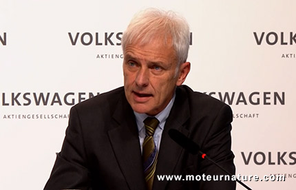 Volkswagen avoue à demi-mot une faute de management