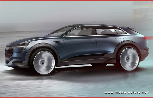 Une future vedette : Audi e-tron quattro concept