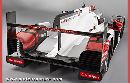 L'Audi R18 e-tron plus hybride que l'année dernière