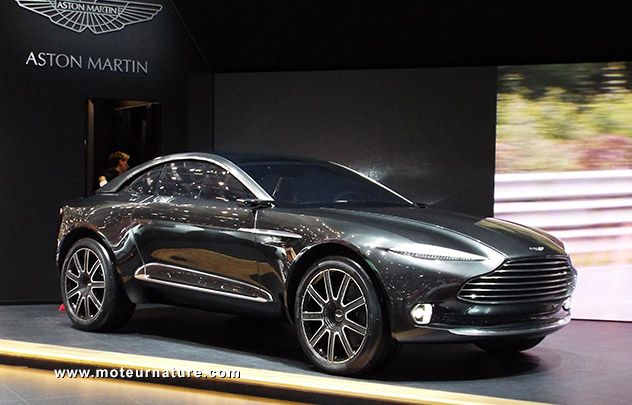 Le concept Aston Martin DBX au salon de Genève