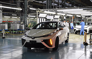 La Toyota Mirai en production