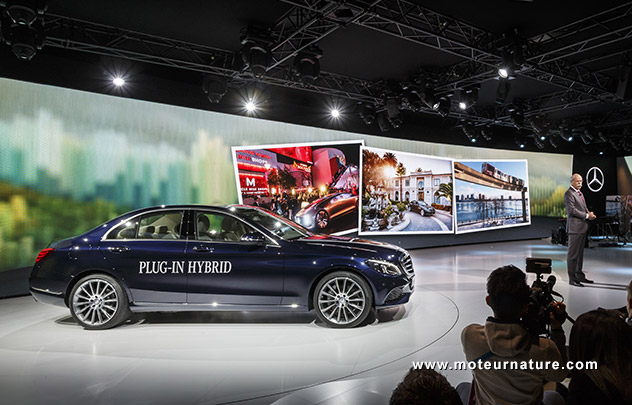 Mercedes C350 plug-in hybride