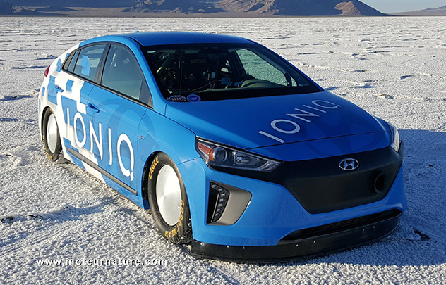 Hyundai Ioniq hybride à Bonneville