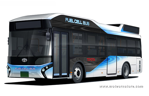 Autobus Toyota à hydrogène