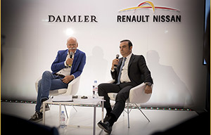 Daimler et Renault-Nissan étendent leurs champs de collaboration