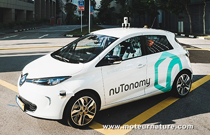 nuTonomy Renault Zoé