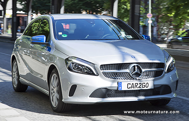 car2go Mercedes classe A